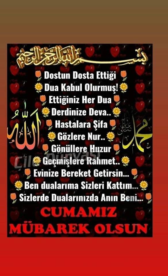 En güzel Cuma mesajları ile sevdiklerinizi mutlu edin! 8